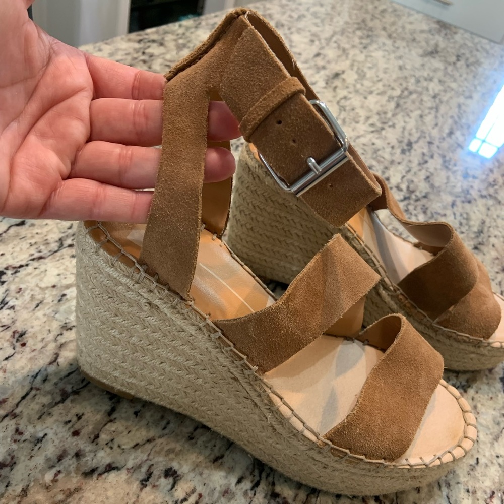 Dolce Vita Wedges Size 8. Leather